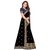 Meia  Women's Blue With Blouse Embroidered Saree