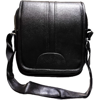                       Men's Sling shoulder bag , Business leather look, outdoor ,croosbody bag (Light Brown)                                              