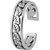 Leaflet Silver Toe Ring-TR386