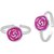 Tantalizing Enamel Flo Toe Ring-TR393