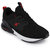 Sparx Men's Black/Red Sports Lace Up Running Shoes