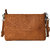 AQUADOR tan genuine leather sling bag(AB-S-1468-Tan)