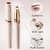 TRUESHOP USB Rechargeable Eyebrows Trimmer For Women Facial Hair Remover Trimmer/Razor Shaver/Threading Machine