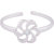 Cluster Silver Toe Ring-TRMX117
