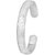 Floret Graving Silver Toe Ring-TRRD032