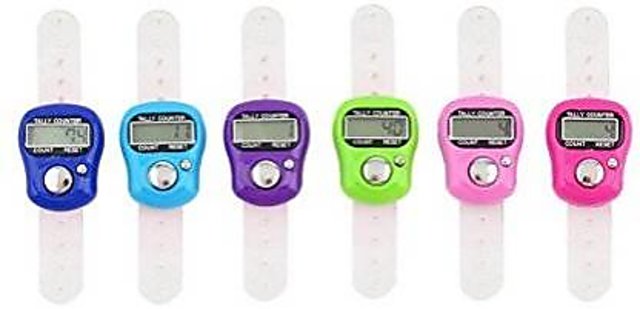 Mini Hand Tally Counter Finger Ring Digital Electronic Head Count ,Japa