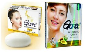 original Goree whitening cream with Goree whitening soap 100 guaranteed result