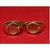 Ashtadhatu Gold Shree Yantra Ring (Pack of 2) To Archive Health, Wealth And Prosperity