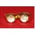 Ashtadhatu Gold Shree Yantra Ring (Pack of 2) To Archive Health, Wealth And Prosperity