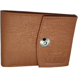 GARGI Men Tan Artificial Leather Wallet