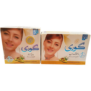 GOREE WHITENING ORIGINAL CREAM  With Soap