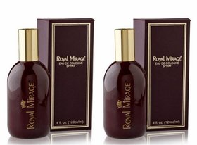 Royal Mirage Brown Regular Combo of 2 perfumes (100ml + 100 ml)