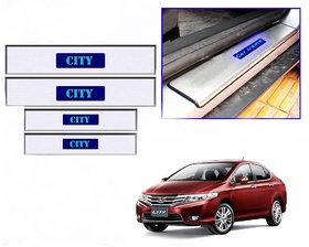 Auto Addict LED sill plates set of 4 pcs for Honda City