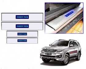 Auto Addict LED sill plates set of 4 pcs for Toyota Fortuner Old