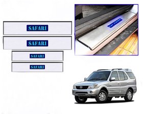 Auto Addict LED sill plates set of 4 pcs for Tata Safari