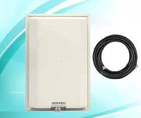 Genveo GSM External Antenna For Beetel F2N GSM Fwp/GSM Landline ! Outdoor Antenna  +15m Cable !