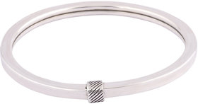 Unisex Silver Kada Bracelete-BNG021