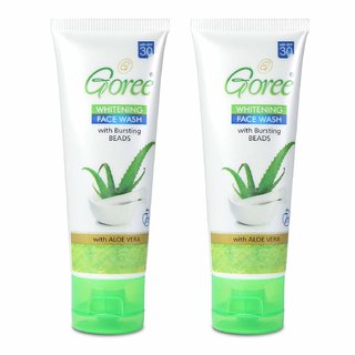                       Exclusive Goree Whitening Face Wash with Bursting Beads - Pack of 2                                              