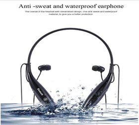 Karryonn HBS 730 Wireless Neckband Bluetooth Headset Earbud Portable Headphone Handsfree Sports Running Sweatproof