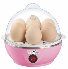 Mugdha Enterprise1Pcs Electric 7 Egg Poacher Steamer Cooker Boiler Fryer for Egg