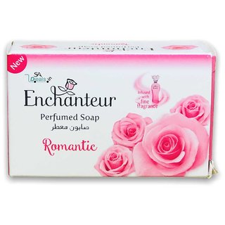 Enchanteur Perfumed Romantic Soap, 125gm (Made In UAE) Imported