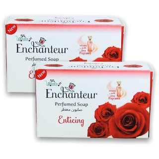 Enchanteur Perfumed Enticing Soap 125gm (Made In UAE) Imported (Pack Of 2)