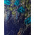 Meia Blue Festive Crepe Printed Saree With Unstitched Blouse