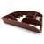 H'ENT Cutlery 5 Compartments - Brown
