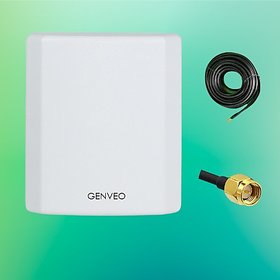 Genveo 4G LTE outdoor Antenna For D-Link DWR-920v 4G Router ! Antenna +10m cable !