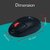 Zebronics Zeb-Rise Wired USB Optical Mouse With 3 Buttons (Black)