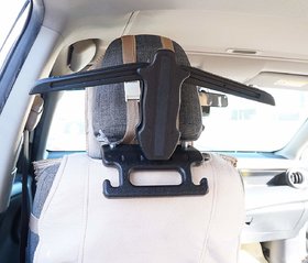 Gola International Multipurpose Car Back Seat Headrest Coat Hanger Multi-Purpose Storage Suit Shirts Jacket Cloth Rack