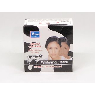                       Yoko Whitening Cream Milk Extract 4 G Pack Of 2                                              