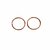 Beautiful Copper Metal Kada For Kids  Decoration, Set of 2 (Brown)