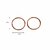 Beautiful Copper Metal Kada For Kids  Decoration, Set of 2 (Brown)