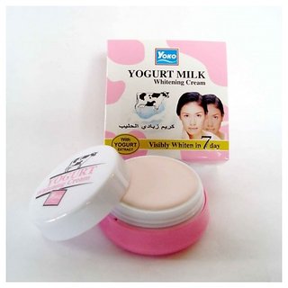                       Quds Yoko Yogurt milk Whitening cream Visibly whiten in 7 day Night Cream 4 gm                                              