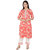 Women Kurta and Trouser Set Pure Cotton With Print 3/4 Sleeve