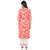 Women Kurta and Trouser Set Pure Cotton With Print 3/4 Sleeve