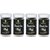 HerbtoniQ 100 Natural Organic Dead Sea Mud Powder For Face Pack And Hair Pack (Pack of 4, 800 Grams)