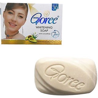 Goree Whitening Soap With Avocado  Aloe Vera