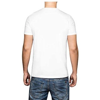 Buy Mapon Holi printed round neck half sleev regular fit Mens Tshirt ...
