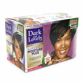 Dark and Lovely No Lye Relaxer Regular for Normal Hair Kit , black