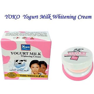                       Yoko Yogurt milk Whitening cream Visibly whiten in 7 day Day Cream 4 gm                                              