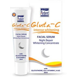                       Gluta-C Intense Whitening Facial Serum Night Repair Whitening                                              