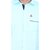 La Milano Sky Blue  Button Down Full sleeves Slim Fit Solid/Plain Casual Shirt For Men