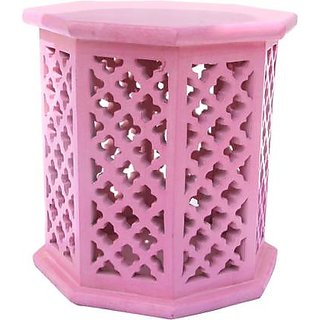 onlinecraft wooden stool (ch1250 ) pink