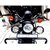 Auto Addict Bike 9 LED Round Fog Light Auxillary Lights with Flood Beam(2 PCS) For Suzuki Gixxer 600