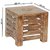 onlinecraft wooden stool (ch1284) brown