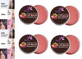 100 Pure Strawberry Sunshine lip Balm -40g Pack Of 4