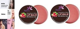 100 Pure Strawberry Sunshine lip Balm -20g Pack Of 2