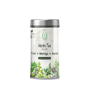                       Agri Club Herbs Tea Tulsi+ Moringa + Nettle( 50 GM)                                              